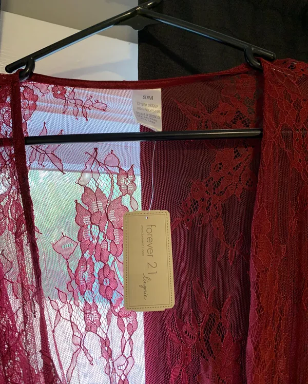 Forever 21 Lace Robe - Image 2
