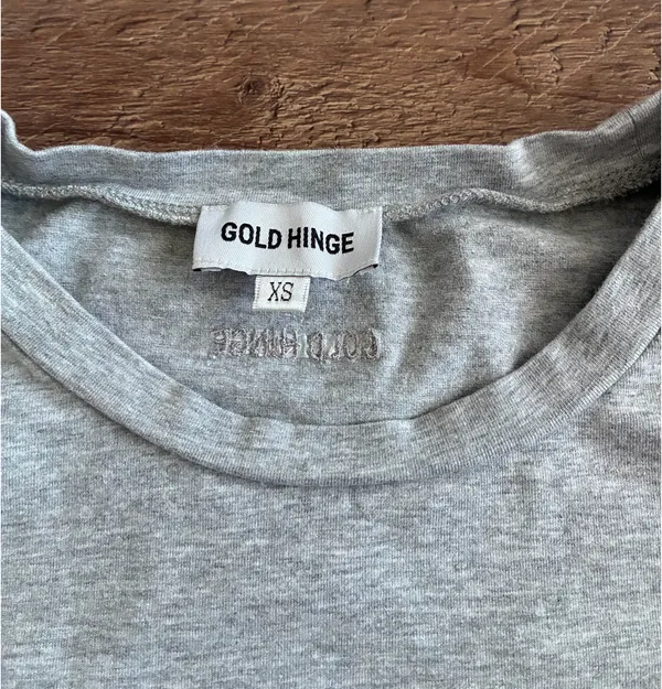 Gold Hinge Crop Top - Image 2