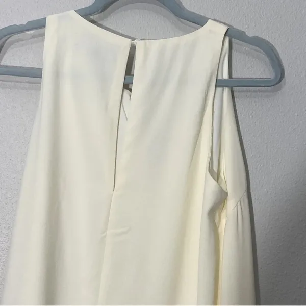 Lulus Near Or Bar Cream Shift Dress Nwt Woman's Size Medium Spring - Image 9