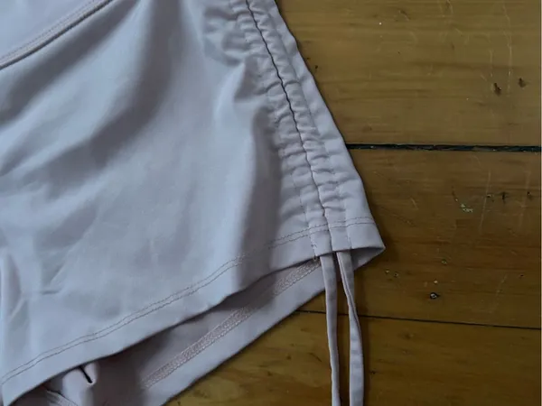 Forever 21 pink shorts medium tight tie sides - Image 2