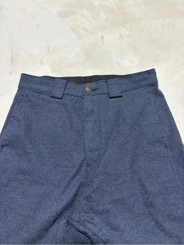 AG Navy Wide-Leg Dress Pants 26 - Image 3