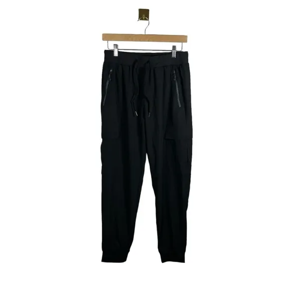 Stelle Womens Hiking Cargo Jogger Pants Black Water Resistant Quick Dry M - Image 4