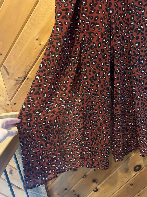 Inspired hearts cheetah sheer shorts w/ wide leg pants - Image 4