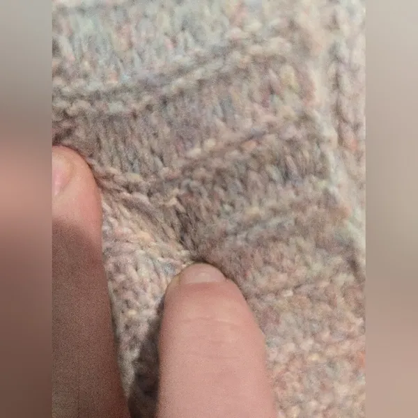 Ultra Soft Chunky Cardigan Pink - Image 6
