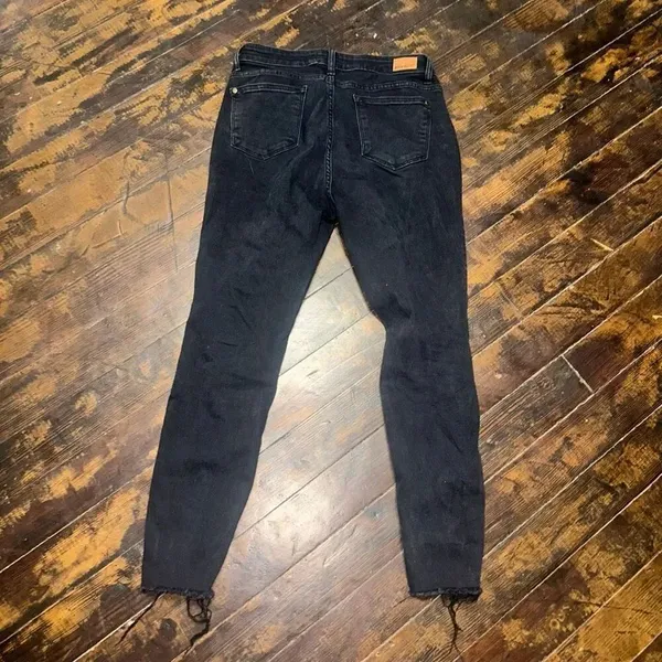 Judy Blue boutique distressed 9/29 skinny cheetah patch jeans - Image 3