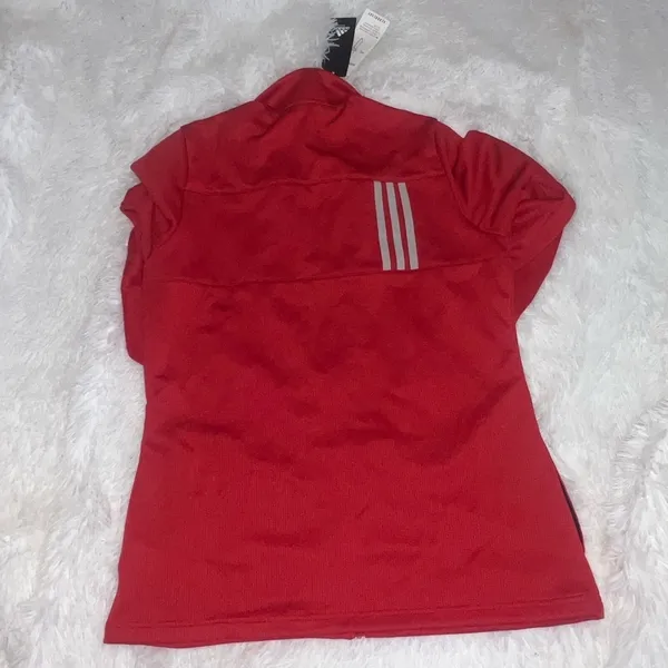 NWT Adidas Golf Full Zip Red size Women’s Large - Image 4