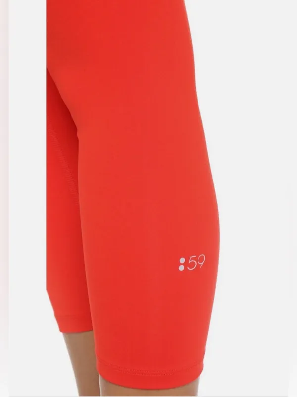 Splits59 Red Nova Performance Low Rise Capri Leggings Size Extra Small‎ - Image 5