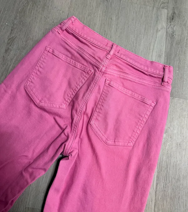 Express high rise straight ankle jeans - Image 4