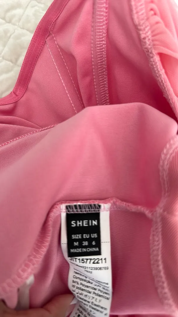 Shein Top Pink Corset Size M - Image 2