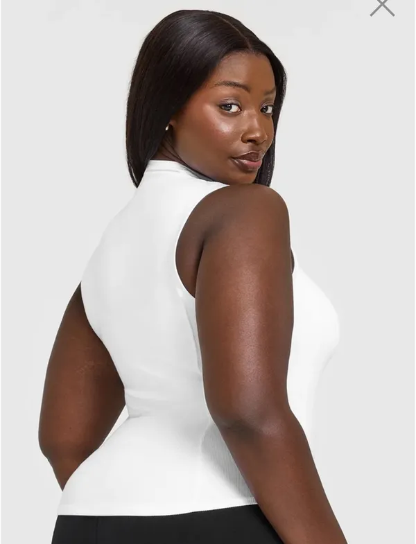 Oner Active Mellow Ribbed Mock Neck Tank - Image 2