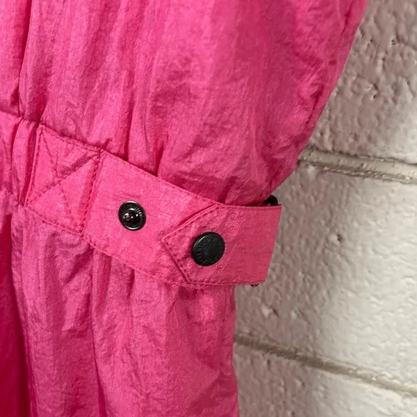 Descente vintage bright pink One-Piece Ski Suit size 26 - Image 6