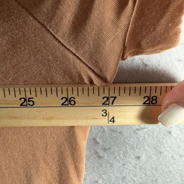 3198 | Maurices Western Cowboy Boot Graphic Tee Brown Women XL - Image 2