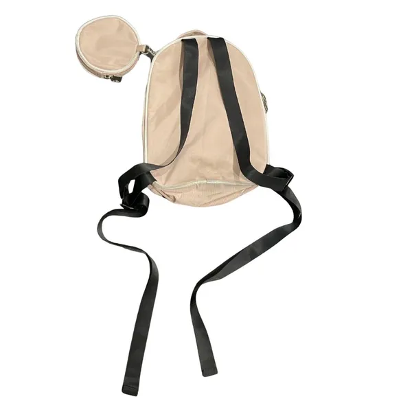 FILA Mini Backpack Light Pink 2 Piece Set Pouch Sporty Athletic Y2K 80s Handbags - Image 2