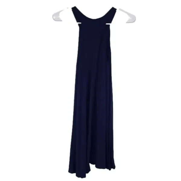 Charlotte Russe halter dress small dark blue‎ sleeveless dress spring summer - Image 2