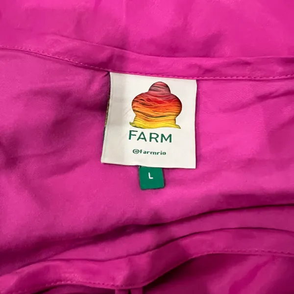 Farm Rio Satin Skirt - Image 5