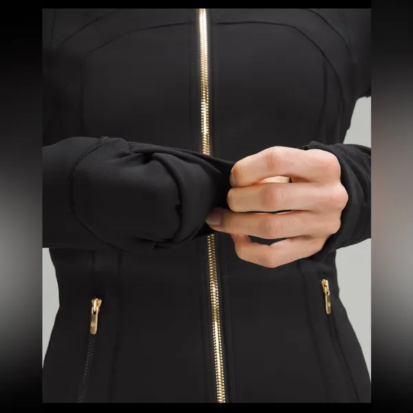 NWT Lululemon Define Jacket Nulu / Black/Gold 6 - Image 6