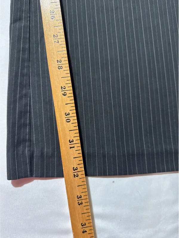 Old Navy Pinstripe Black Dress Pants Size 16 - Business Chic - Image 3