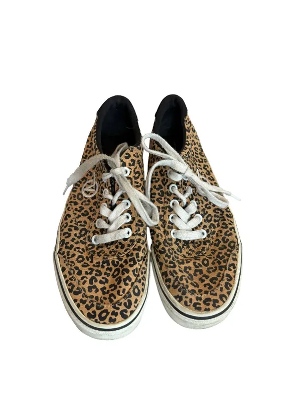 Vans Sport Vulc Sneakers Tennis-Shoes Lace-Up Animal Print Skater Classic Size 8 - Image 2