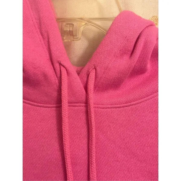 PInk VS - Everyday Fleece Cropped Hoodie - XLarge/Pink - Image 5