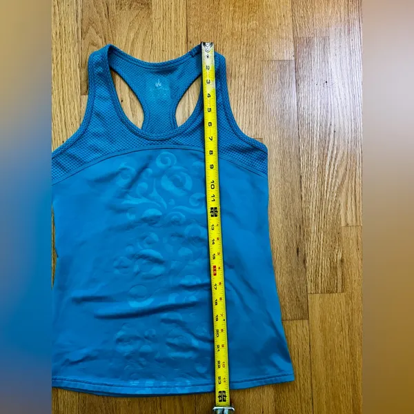 Disney Parks Athletic Performance Racerback Mesh Tank Top Teal Size S - Image 6