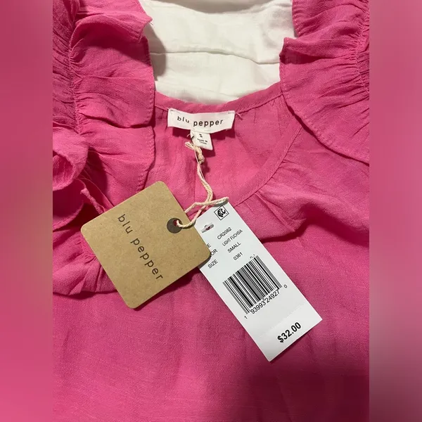 Blu Pepper Pink Top - Image 4