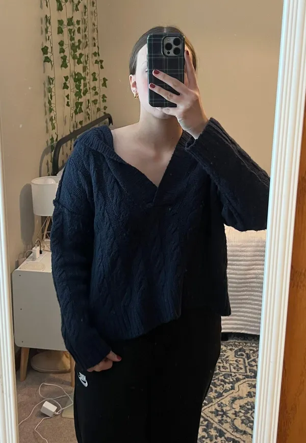 American Eagle Outfitters Hooded Sweater - Image 3