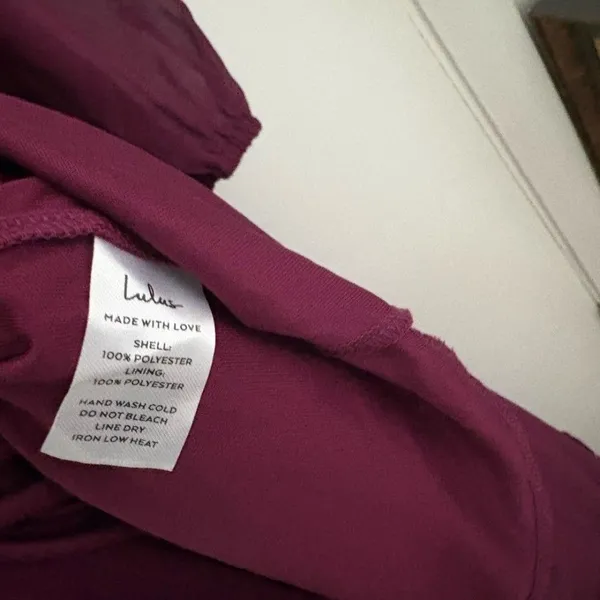 Lulus Tier Elegance Plum Purple Long Sleeve Tiered Maxi Dress Size XXL Formal - Image 11