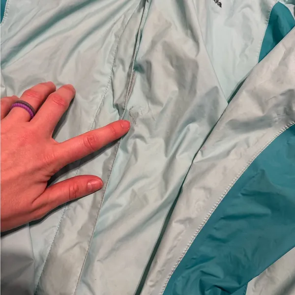 🌧️ Columbia Omni-Tech Waterproof Hooded Jacket Blue XL‎ 🌧️ - Image 5