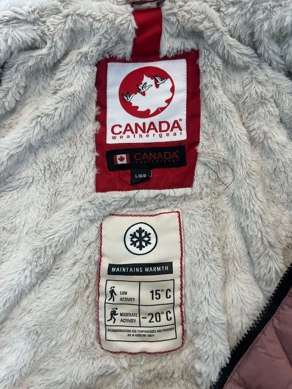 Canada Coat Pink Size L - Image 4