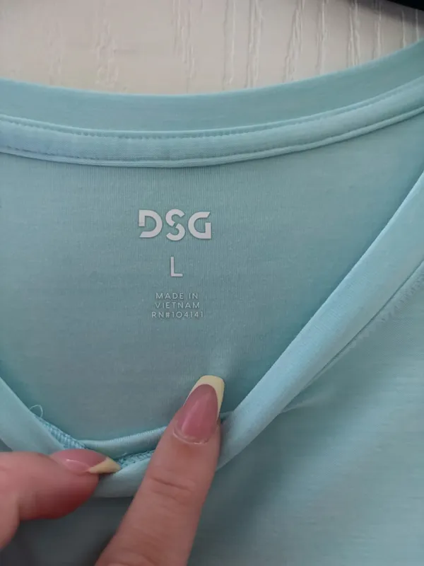 DSG long sleeve shirt Blue Size L - Image 2