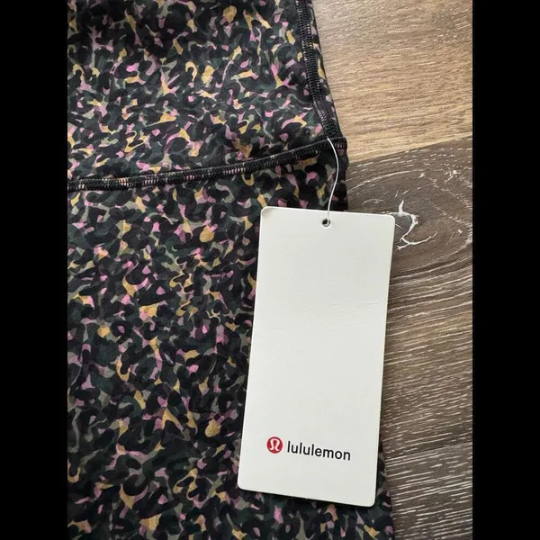 Lululemon Wunder Train High Rise 28” Fluctuate Micro Pink Size 2 NWT - Image 5