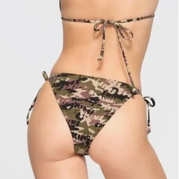 SKIMS Dippy Tie Bikini Bottoms XL NWT - Image 3