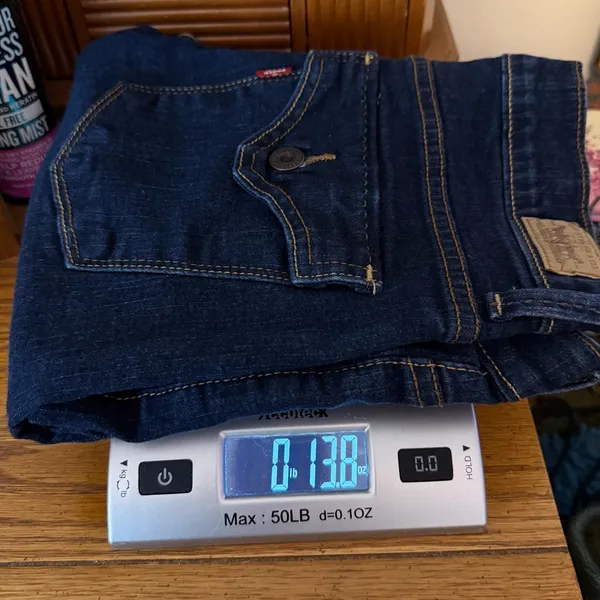 Levi’s 512 Perfectly Slimming Bermuda Length Denim Jean Shorts Size 10 - Image 11
