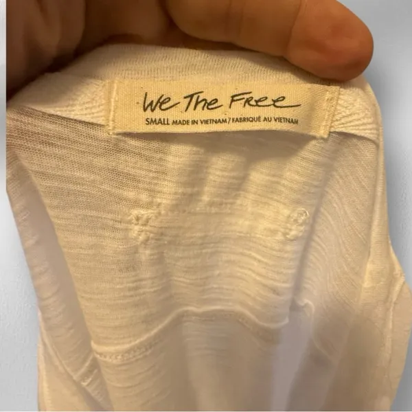 We The Free White‎ Top nwot - Image 6