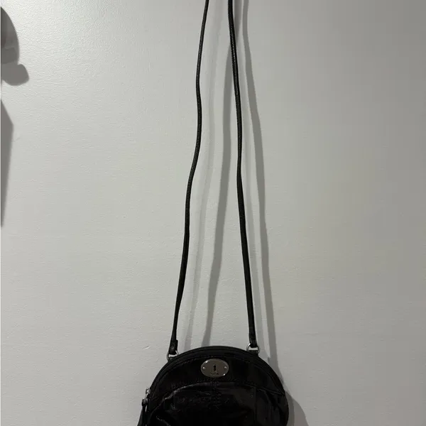 Fossil‎ Black Leather Women's Bag - Image 2