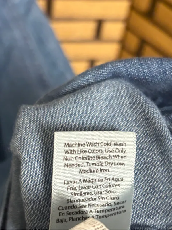 Free Assembly Denim Dress Size Small - Image 5