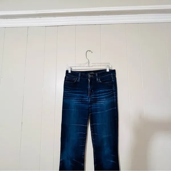 Joe’s Jeans Visionaire High Rise Flare Jeans Blue Stretch Denim Size 26 - Image 4