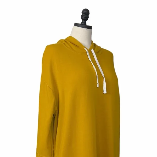 Koolaburra by UGG Women’s Size XL Hooded Sweatshirt Dress Mustard Yellow Lounge - Image 7