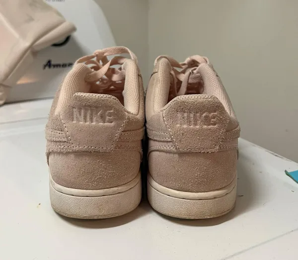 Nike Pastel Baby Pink Court Vision Sneakers - Image 3