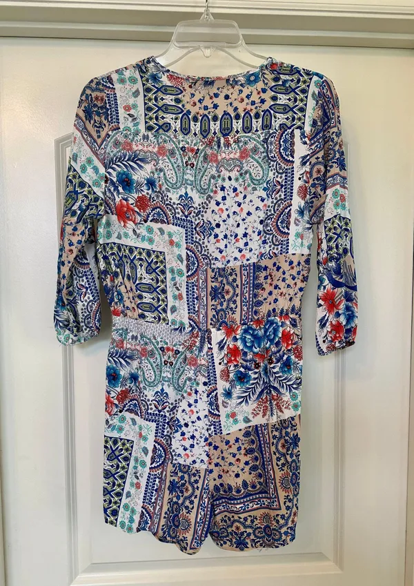 Love Tree Adorable Colorful Romper! Perfect Condition 🤍💙 - Image 3