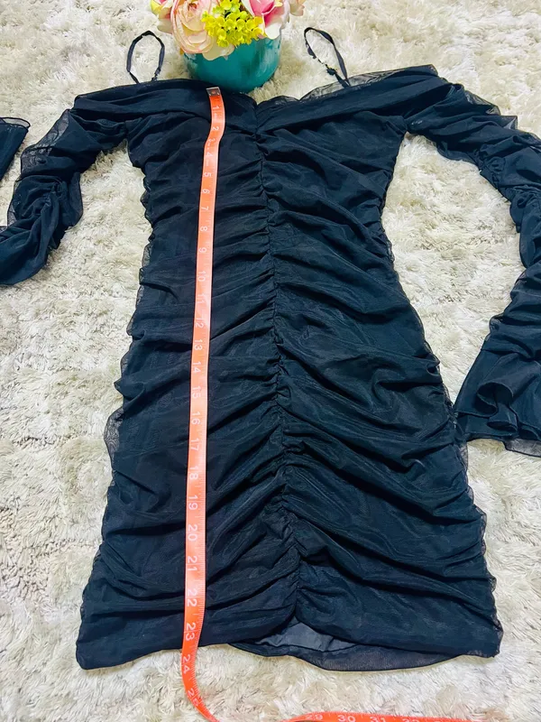 Oh Polly Dress Black - Image 3