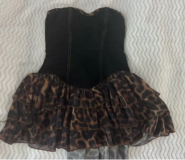 Windsor Cheetah Dress Mini Small - Image 3