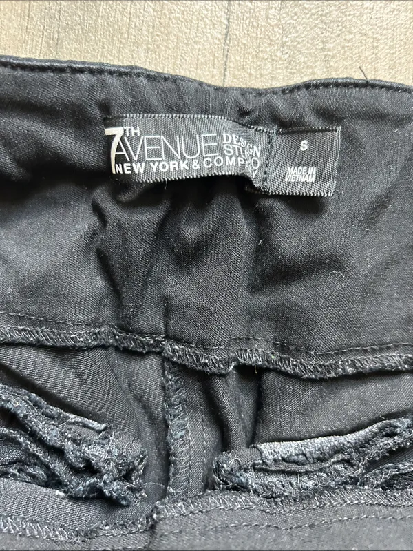 Black Women's Stretch Ankle Pants - Image 2