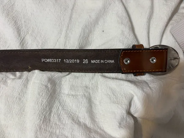 western belt Brown Size 26 - Image 4