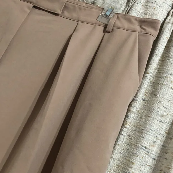 And Now This High-Rise Pleated Straight Leg Pants - Image 2