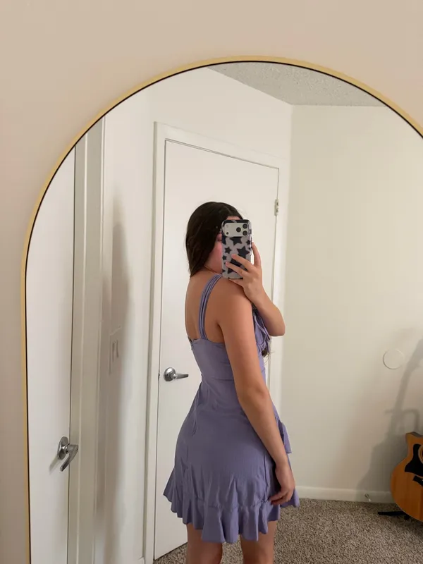 Shein Mini Purple Dress - Image 3