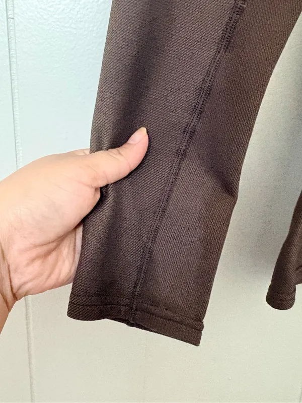 Patagonia Capilene Mock Neck Long Sleeve Base Layer Brown Women’s S - Image 6