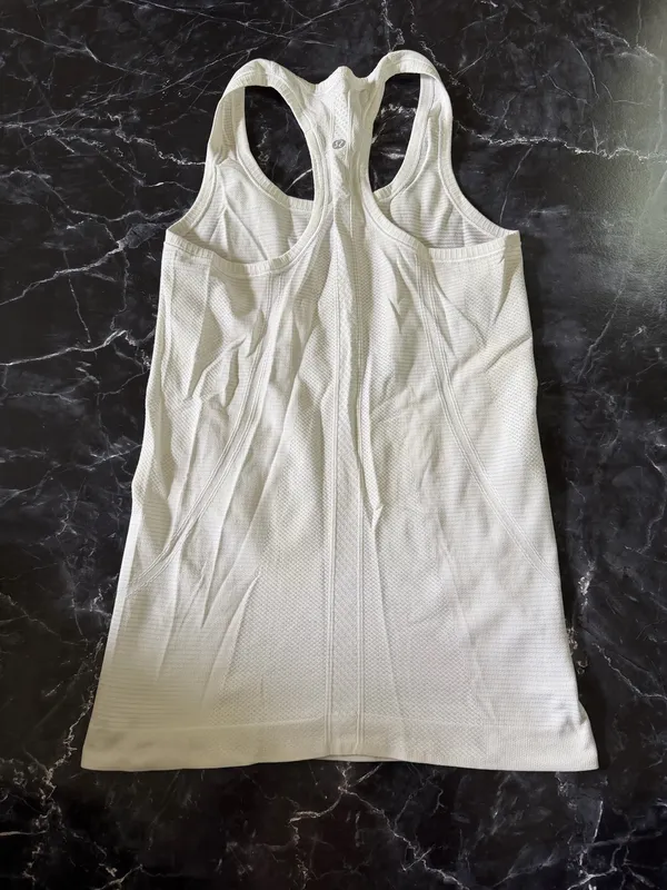 Lululemon white swiftly tech tank top  - Image 2