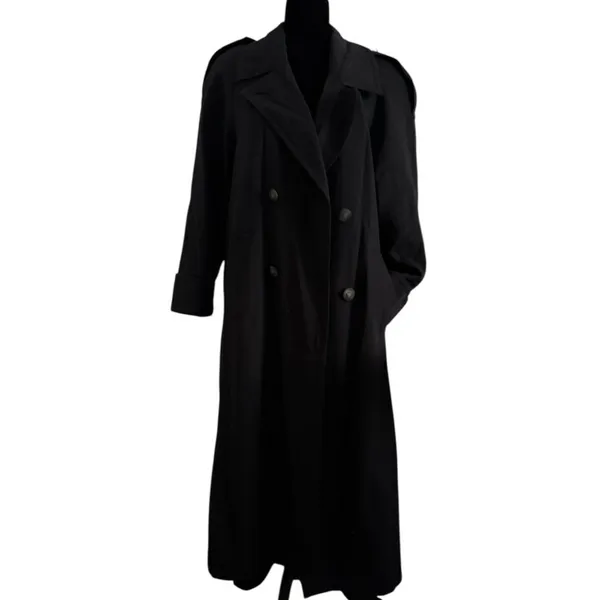 Lisa fashion vantage coat EUC Black Size 8 - Image 2