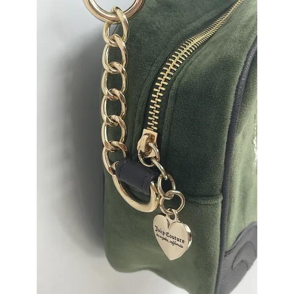 NWOT Juicy Couture SuperGreen Chocolate Heritage Crossbody Bag‎ - Image 3